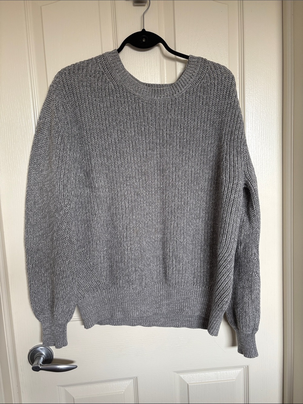 Gap Crewneck Knit Sweater - Gray
